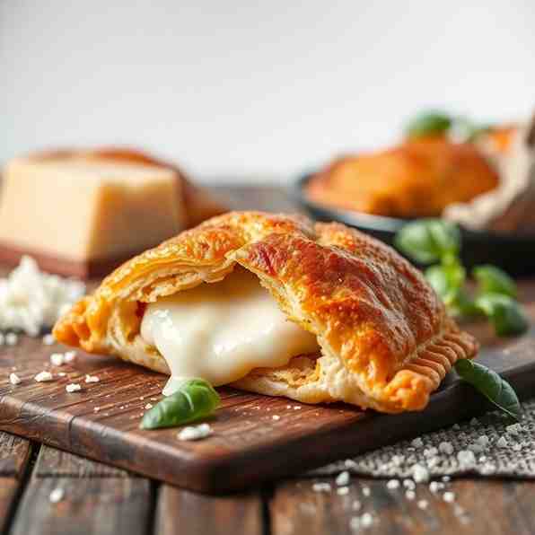 Fried Mozzarella Recipe - Crispy Panzerotti Pockets